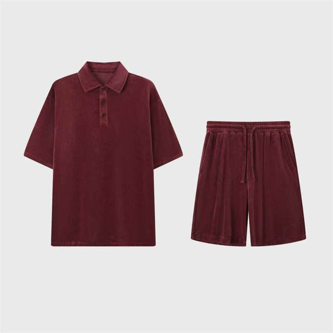 loro piana murano short sleeve polo and shorts set
